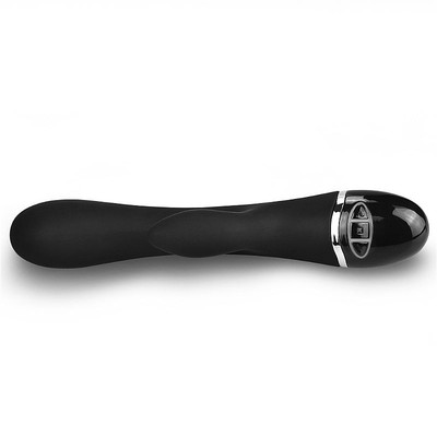 Foto 2 do produto Vibrador de Ponto G e Clitóris em Silicone Macio com 7 Modos de Vibração, Recarregável - Lovetoy Duo Climax | 20 x 3,5 cm