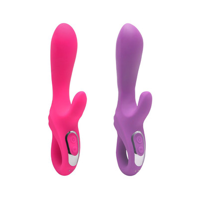 Foto 1 do produto Vibrador de Ponto G e Clitóris em Silicone com 9 Modos de Vibração, 9 Níveis de Intensidades e Recarregável - S-Hande Daggers | 11,7 x 3,8 cm | Disponível em 2 Cores