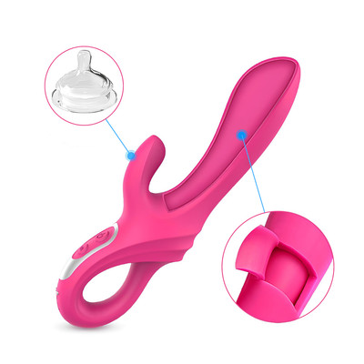 Foto 8 do produto Vibrador de Ponto G e Clitóris em Silicone com 9 Modos de Vibração, 9 Níveis de Intensidades e Recarregável - S-Hande Daggers | 11,7 x 3,8 cm | Disponível em 2 Cores