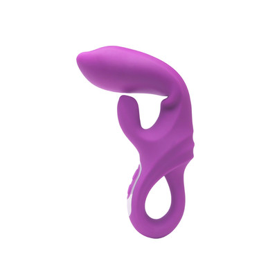 Foto 4 do produto Vibrador de Ponto G e Clitóris em Silicone com 9 Modos de Vibração, 9 Níveis de Intensidades e Recarregável - S-Hande Daggers | 11,7 x 3,8 cm | Disponível em 2 Cores