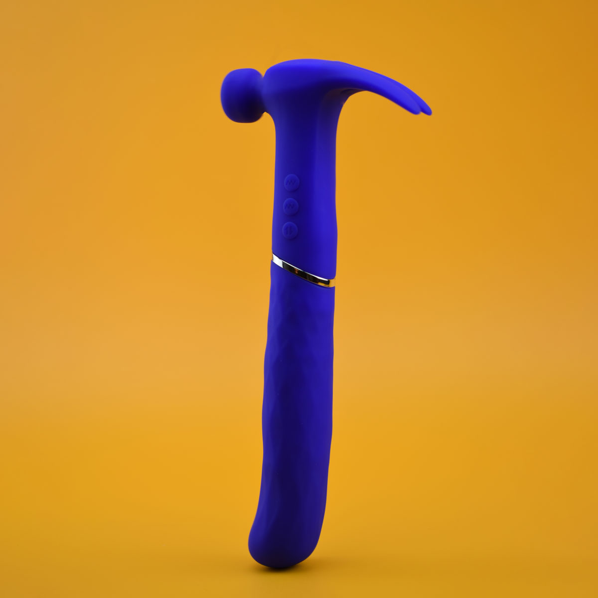 Vibrador de Ponto G e Clitóris em Silicone no Formato de Martelo com Motor Duplo, 10 Modos de Vibração e 3 Níveis de Intensidade - Sweet Hammer | Disponível em 4 Cores - 6
