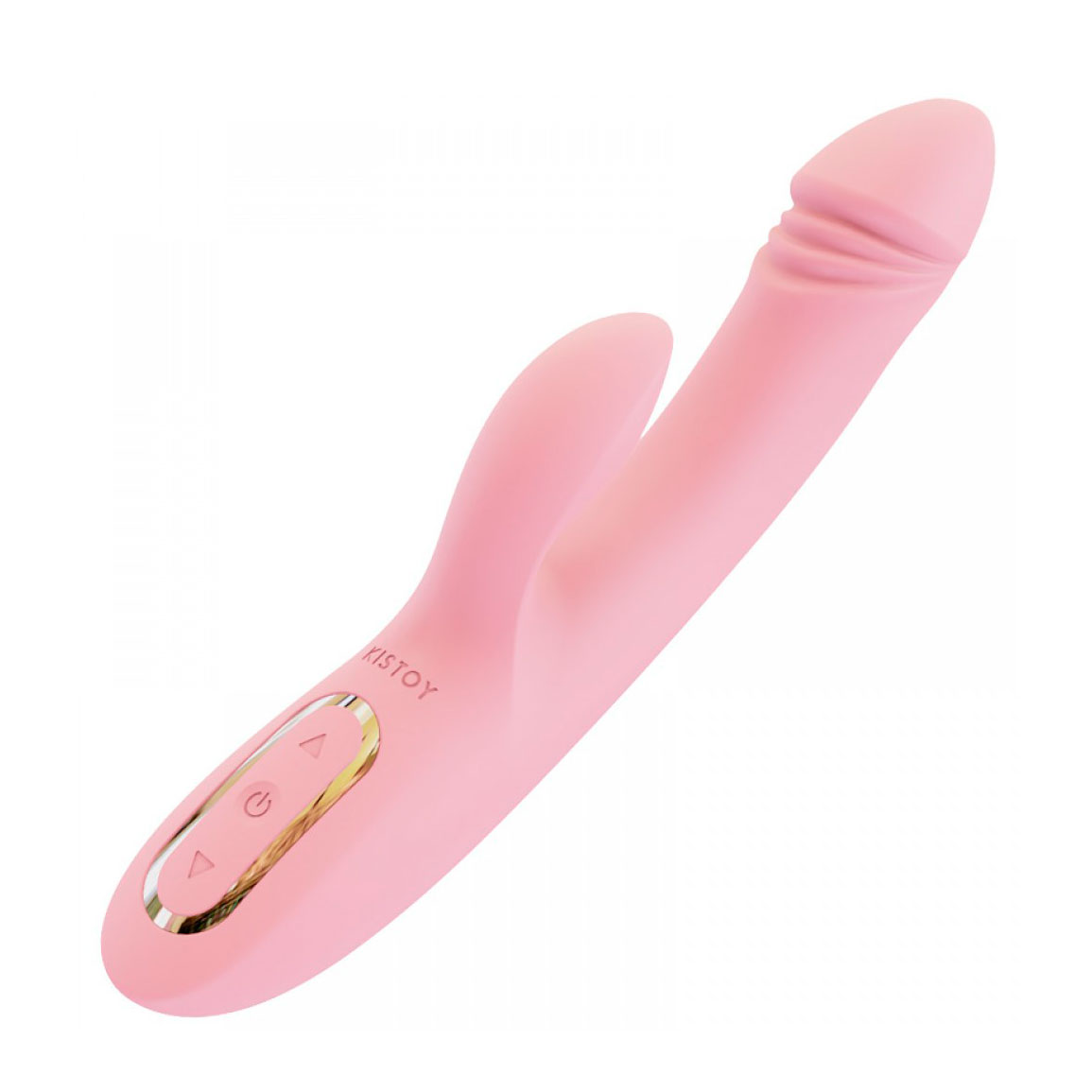 Vibrador de Ponto G e Clitóris em Silicone com Motor Duplo, Função de Aquecimento e 12 Tipos de Vibrações - Kistoy Katy | 21 x 3 cm - 3