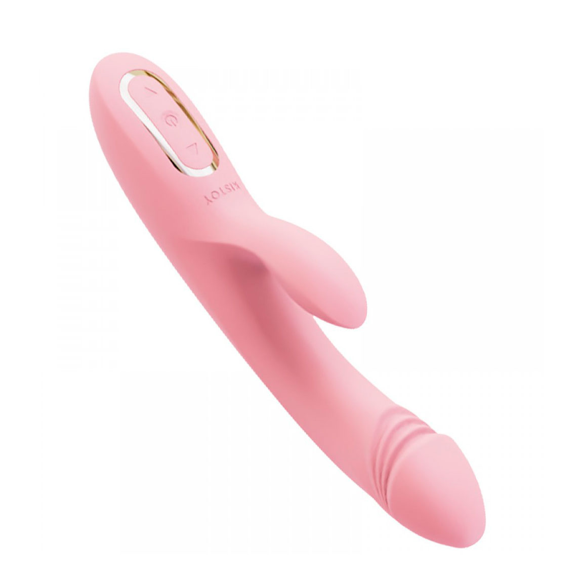 Vibrador de Ponto G e Clitóris em Silicone com Motor Duplo, Função de Aquecimento e 12 Tipos de Vibrações - Kistoy Katy | 21 x 3 cm - 6