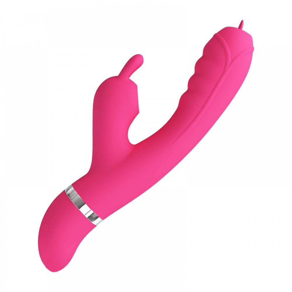 Vibrador de Ponto G e Clitóris em Silicone, Recarregável com 7 Modos de Vibração e 4 Tipos de Sucção - Pretty Love Phoenix | 20,5 x 3,4 cm - 2