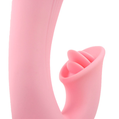 Foto 5 do produto Vibrador de Ponto G e Clitóris em Silicone com Texturas Anelares, 7 Modos de Vibração e Carregamento via Cabo USB -  Topo Toys Jane | 12,5 x 3,4 cm | Disponível em 2 Cores