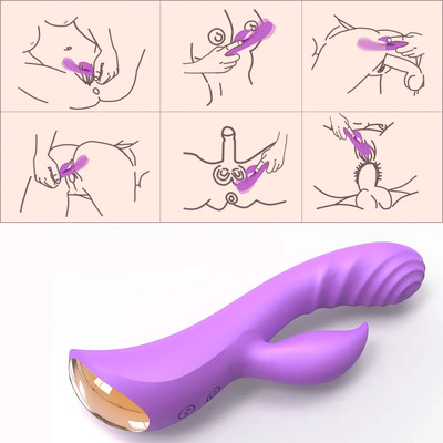 Foto 3 do produto Vibrador de Ponto G e Clitóris com Texturas Ondulares, 10 Modos de Vibração, Modo Turbo e Recarregável - Slimline Ripple Passion | 11,5 x 3,3 cm | Disponível em 3 Cores