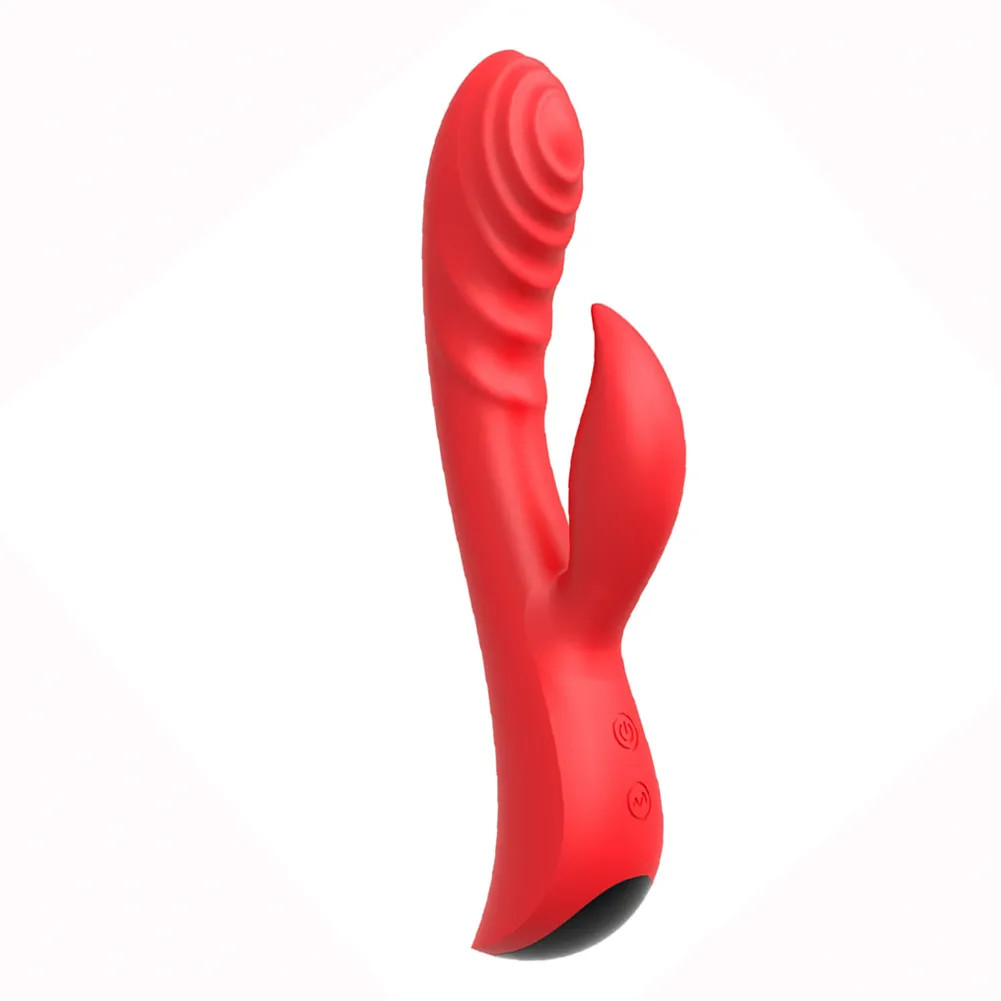 Vibrador de Ponto G e Clitóris com Texturas Ondulares, 10 Modos de Vibração, Modo Turbo e Recarregável - Slimline Ripple Passion | 11,5 x 3,3 cm | Disponível em 3 Cores - 9