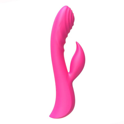 Foto 7 do produto Vibrador de Ponto G e Clitóris com Texturas Ondulares, 10 Modos de Vibração, Modo Turbo e Recarregável - Slimline Ripple Passion | 11,5 x 3,3 cm | Disponível em 3 Cores