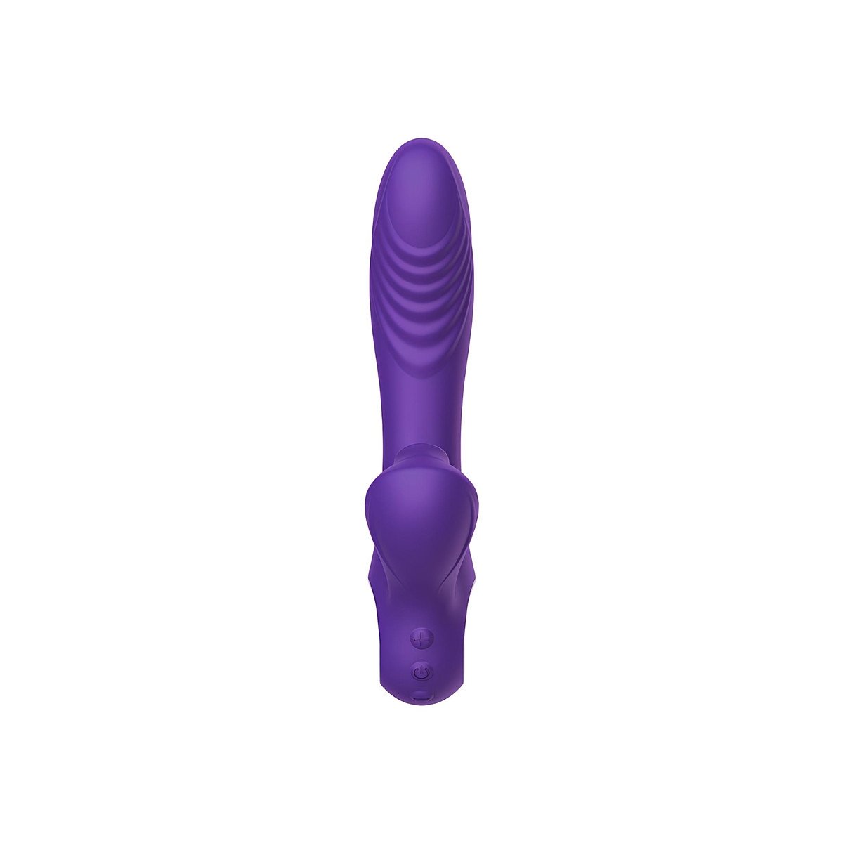 Vibrador de Ponto G e Clitóris em Silicone com 10 Modos de Vibração e Pulsação, Alça Ergonômica e Recarregável - SI Raptor | 13 x 3,4 cm | Disponível em 2 Cores - 10
