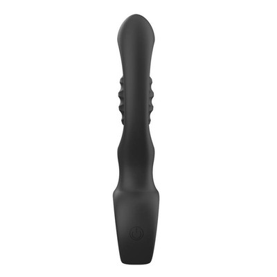 Foto 4 do produto Vibrador de Ponto G Ergonômico em Silicone Soft com 12 Modos de Vibrações e Controle Remoto Sem Fio - Pleasure Dreams | 11,5 x 4 cm