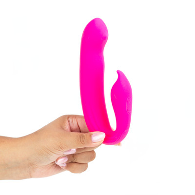 Vibrador de Clitóris e Ponto G com 10 Modos de Vibrações e 5 Modos de Movimentos - Aphrodisia G-Spot Dual Stimulator With Rolling Ball | Disponível em 2 Cores