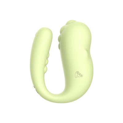 Foto 3 do produto Vibrador de Ponto G e Estimulador de Clitóris Com 8 Modos de Vibração, Aplicativo e Função de Aquecimento - Monster Pub Master Godzilla 2 | 18 x 3,4 cm