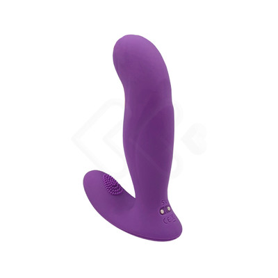 Foto 8 do produto Vibrador de Ponto G e Estimulador de Clitóris com Cerdas Estimuladoras, 9 Modos de Vibração e Controle Remoto sem Fio - S-Hande PROG-RCT | 10,5 x 3 cm | Disponível em 2 Cores