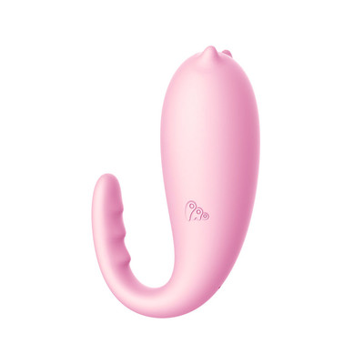 Foto 4 do produto Vibrador de Ponto G e Estimulador de Clitóris Com Aplicativo, 8 Modos de Vibração e Resistente à Água - Monster Pub Mr Devil | 13 x 3,3 cm