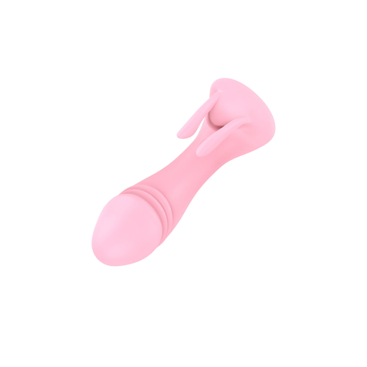 Vibrador de Ponto G com Estimulador de Clitóris em Formato de Coelho, 10 Modos de Vibração, Controle via Aplicativo e Recarregável | 8,5 x 3,5 cm | Disponível em 2 Cores - 4