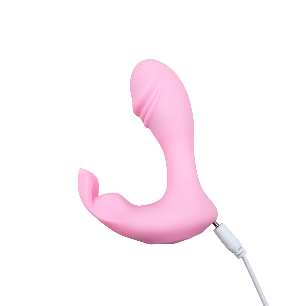 Vibrador de Ponto G com Estimulador de Clitóris em Formato de Coelho, 10 Modos de Vibração, Controle via Aplicativo e Recarregável | 8,5 x 3,5 cm | Disponível em 2 Cores - 5