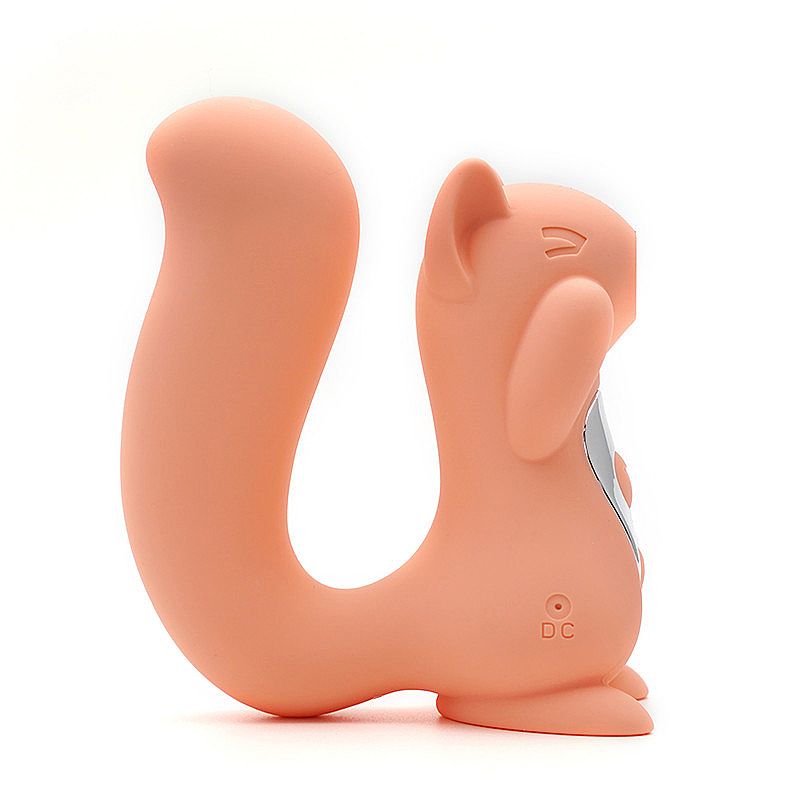 Vibrador de Ponto G e Estimulador de Clitóris em Formato de Esquilo com 5 Modos de Sucção e 10 Modos de Vibração - Kistoy Miss UU | Disponível em2 Cores - 7