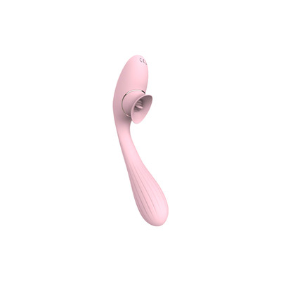 Foto 3 do produto Vibrador de Ponto G e Estimulador de Clitóris em Formato de Linguinha em Silicone com 10 Modos de Vibrações e Recarregável - Nv Toys Disa | Disponível em 2 Cores