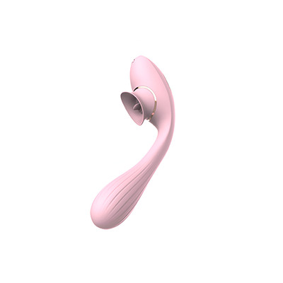 Foto 4 do produto Vibrador de Ponto G e Estimulador de Clitóris em Formato de Linguinha em Silicone com 10 Modos de Vibrações e Recarregável - Nv Toys Disa | Disponível em 2 Cores