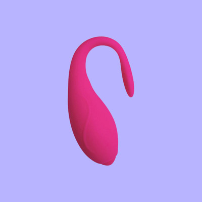 Foto 2 do produto Vibrador de Ponto G e Estimulador de Clitóris com Ponta Achatada com 9 Vibrações, Controle Via Aplicativo e Carregamento USB - Good Vibe Toys | 9,5 x 3,5 cm