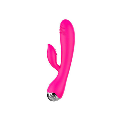 Foto 2 do produto Vibrador de Ponto G e Estimulador de Clitóris Recarregável com 10 Modos de Vibração - XXOO Frenzy Poppy | Disponível em 2 Cores