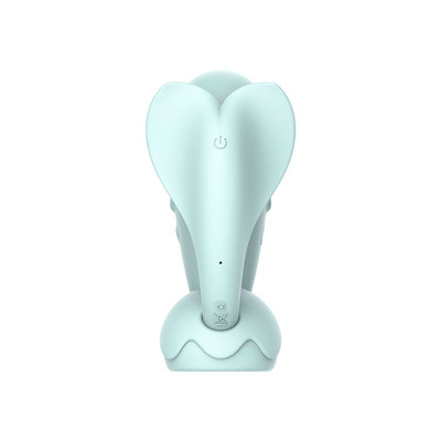 Foto 4 do produto Vibrador de Ponto G e Estimulador de Clitóris Com 8 Modos de Vibração, Aplicativo e Função de Aquecimento - Monster Pub Doctor Whale 2 | 17 x 3,3 cm