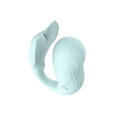 Foto 6 do produto Vibrador de Ponto G e Estimulador de Clitóris Com 8 Modos de Vibração, Aplicativo e Função de Aquecimento - Monster Pub Doctor Whale 2 | 17 x 3,3 cm