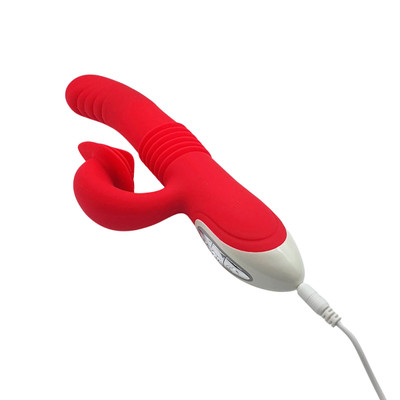 Foto 4 do produto Vibrador de Ponto G e Estimulador de Clitóris Recarregável com Movimento "Vai e Vem", 8 Modos de Vibração e 3 Rotações - PopToy On And On
