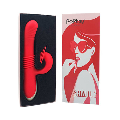 Vibrador de Ponto G e Estimulador de Clitóris Recarregável com Movimento "Vai e Vem", 8 Modos de Vibração e 3 Rotações - PopToy On And On