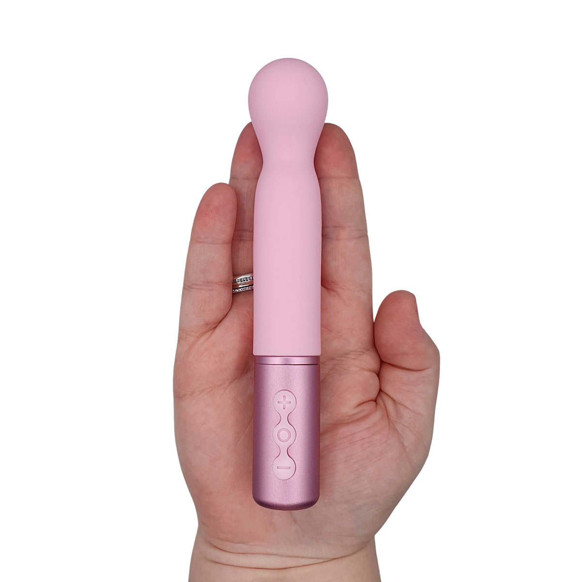 Vibrador Ponto G e Estimulador Estimulador Recarregável com e 5 Modos de Vibrações Multivelocidades - Adão & Eva Sweets S2 | 11,2 x 2,9 cm - 5