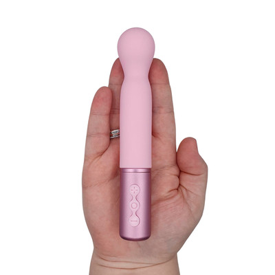 Foto 5 do produto Vibrador Ponto G e Estimulador Estimulador Recarregável com e 5 Modos de Vibrações Multivelocidades - Adão & Eva Sweets S2 | 11,2 x 2,9 cm