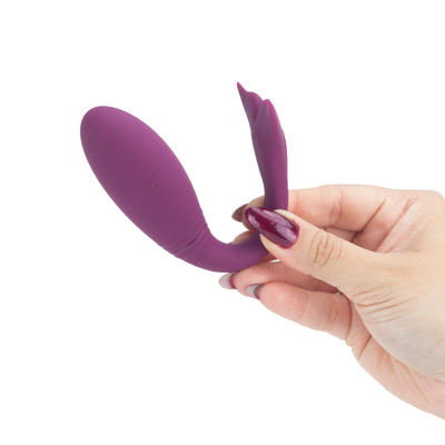 Vibrador de Ponto G em Forma de Baleia com 12 Modos de Vibração, Controle Remoto por Aplicativo e Recarregável - Pretty Love Jayleen | Disponível em 2 Cores