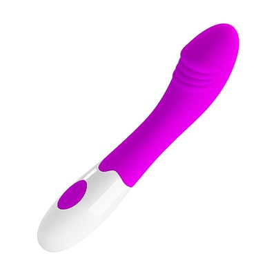 Foto 5 do produto Vibrador de Ponto G em Forma de Glande com 30 Modos de Vibração - Pretty Love Elemental | 12,4 x 3,3 cm | Disponível em 2 Cores