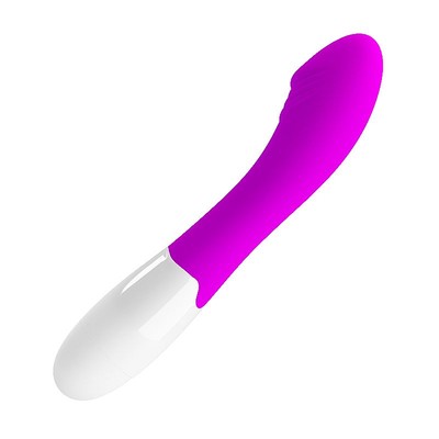 Foto 6 do produto Vibrador de Ponto G em Forma de Glande com 30 Modos de Vibração - Pretty Love Elemental | 12,4 x 3,3 cm | Disponível em 2 Cores