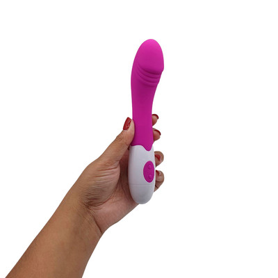 Foto 9 do produto Vibrador de Ponto G em Forma de Glande com 30 Modos de Vibração - Pretty Love Elemental | 12,4 x 3,3 cm | Disponível em 2 Cores