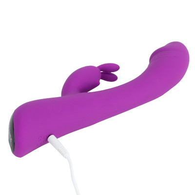 Foto 5 do produto Vibrador Rabbit com Formato de Glande Definida, 9 Modos de Vibração, Recarregável e Luz Led - S-Hande Baby Bunny | 13 x 3,4 cm | Disponível em 2 Cores
