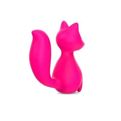 Foto 2 do produto Vibrador de Ponto G com Formato de Raposa, 10 Modos de Vibração, Resistente à Água e Recarregável - Vibrator Elliot | 7 x 2,3 cm | Disponível em 2 Cores