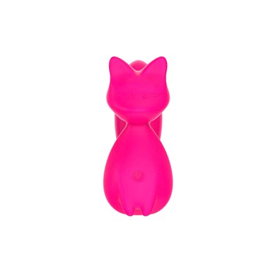 Foto 3 do produto Vibrador de Ponto G com Formato de Raposa, 10 Modos de Vibração, Resistente à Água e Recarregável - Vibrator Elliot | 7 x 2,3 cm | Disponível em 2 Cores