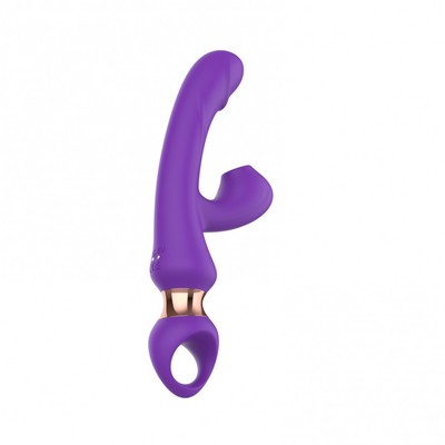 Foto 8 do produto Vibrador de Ponto G com Glande e Estimulador de Clitóris com 10 Modos de Vibração, Alça Ergonômica e Carregamento via Cabo USB - I-Moon Destiny | Disponível em 2 Cores
