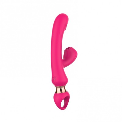 Foto 5 do produto Vibrador de Ponto G com Glande e Estimulador de Clitóris com 10 Modos de Vibração, Alça Ergonômica e Carregamento via Cabo USB - I-Moon Destiny | Disponível em 2 Cores
