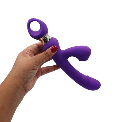Foto 11 do produto Vibrador de Ponto G com Glande e Estimulador de Clitóris com 10 Modos de Vibração, Alça Ergonômica e Carregamento via Cabo USB - I-Moon Destiny | Disponível em 2 Cores