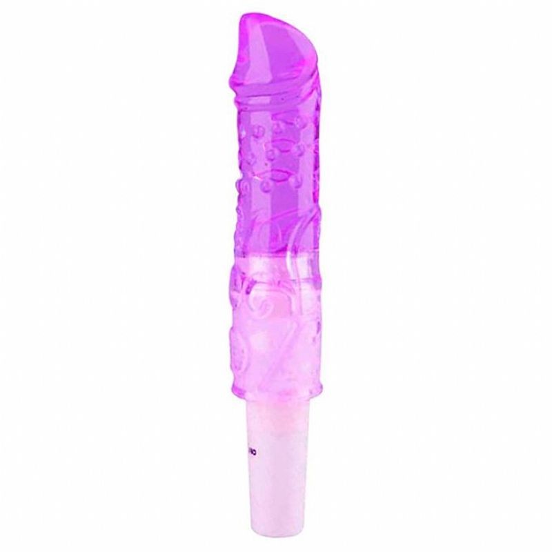 Vibrador de Ponto G em Jelly com Textura Massageadora e Vibração Multivelocidade - SI Loves Sex In Her Shitty | 13,5 x 3 cm | Disponível em 2 Cores - 2