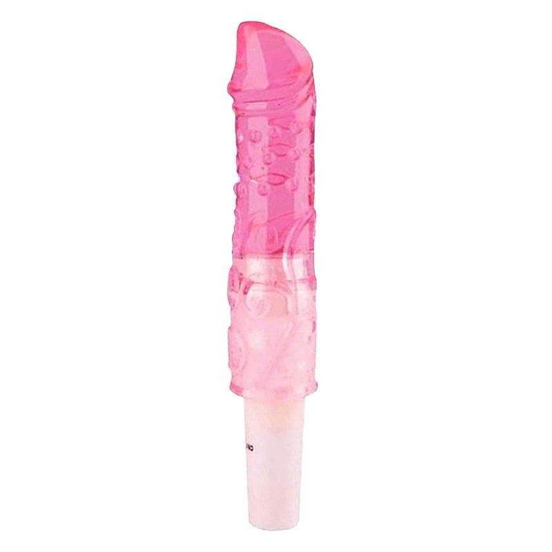 Vibrador de Ponto G em Jelly com Textura Massageadora e Vibração Multivelocidade - SI Loves Sex In Her Shitty | 13,5 x 3 cm | Disponível em 2 Cores - 3