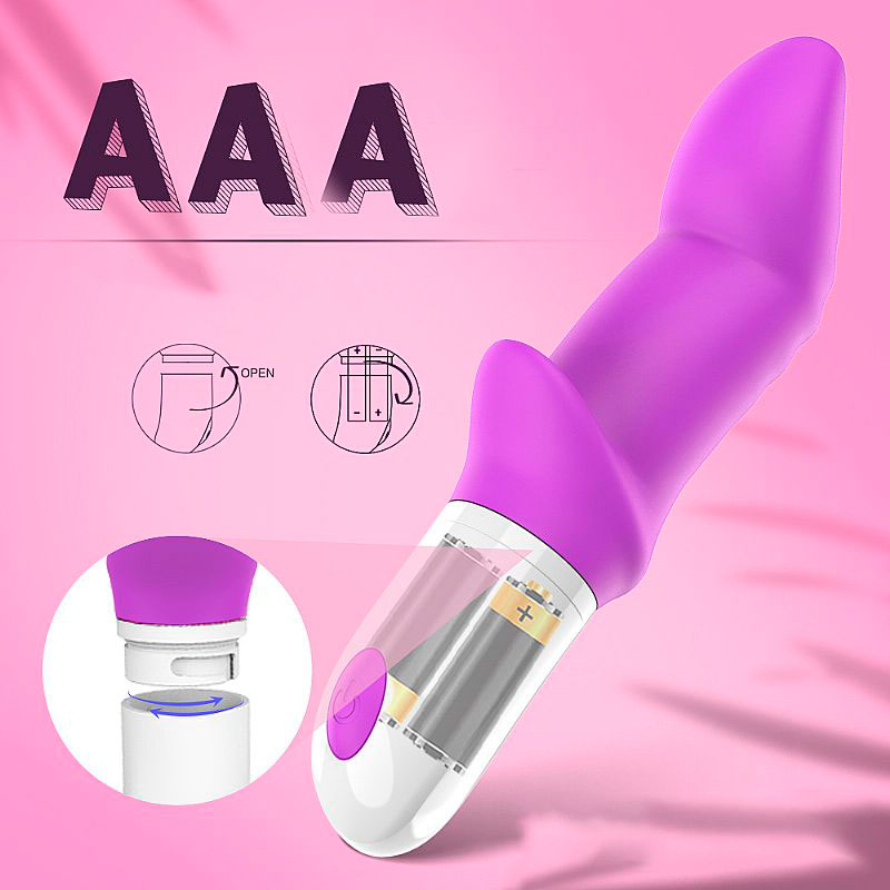 Vibrador de Ponto G com Mini Estimulador de Clitóris em Silicone Flexível e 9 Modos de Vibração - S-Hande Sparta-6 | 10 x 3,6 cm | Disponivel em 2 Cores - 6