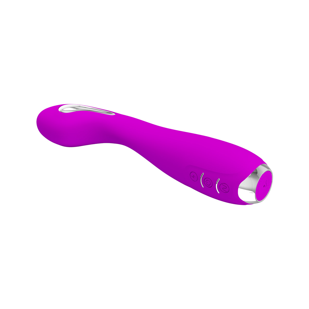 Vibrador de Ponto G com 12 Modos de Vibração, 5 Intensidades de Choque e App via Bluetooth - Pretty Love Homunculus | 14 x 3,2 cm - 7