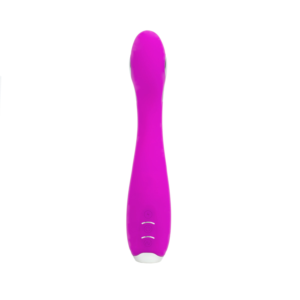 Vibrador de Ponto G com 12 Modos de Vibração, 5 Intensidades de Choque e App via Bluetooth - Pretty Love Homunculus | 14 x 3,2 cm - 4