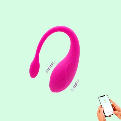 Foto 1 do produto Vibrador de Ponto G com Ponta Arredondada, 9 Modos de Vibração, Controle via Aplicativo e Recarregável - Good Vibe Toys | 10 x 3,3 cm
