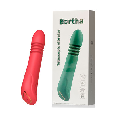 Foto 7 do produto Vibrador de Ponto G Recarrega com 10 Modos de Vibrações e Movimentos Vai e Vem - Bertha | 15,3 x 3,2 cm | Disponível em 3 Cores