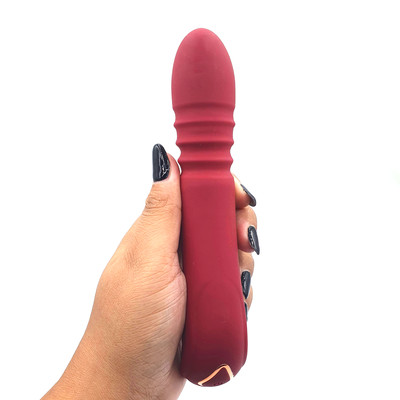 Foto 12 do produto Vibrador de Ponto G Recarrega com 10 Modos de Vibrações e Movimentos Vai e Vem - Bertha | 15,3 x 3,2 cm | Disponível em 3 Cores