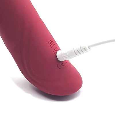 Foto 11 do produto Vibrador de Ponto G Recarrega com 10 Modos de Vibrações e Movimentos Vai e Vem - Bertha | 15,3 x 3,2 cm | Disponível em 3 Cores